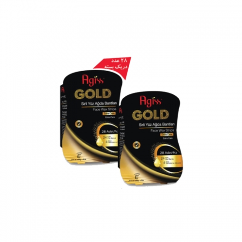 28 digit golden face trim strips